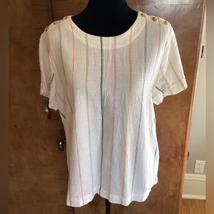 Christopher & Banks Striped Top